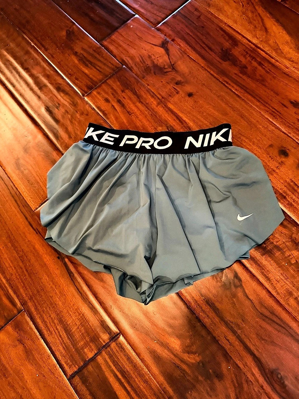Nike Pro SzL' (Girls') Dri-FIT 2-in-1 Shorts Women's Athletic Shorts